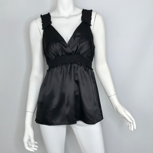 BCBGMaxAzria Tops - NEW {BCBGMaxAzria} Smocked Empire Waist Top